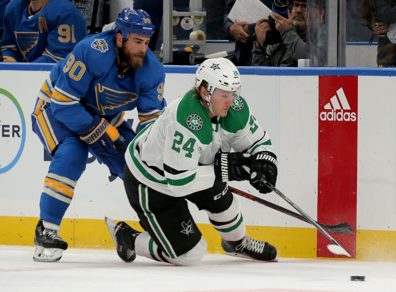 Blues host Stars
